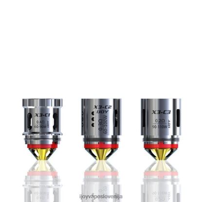 iJOY Disposable Vape TVF4X69 - iJOY Captain x3 nadomestne tuljave (paket 3)