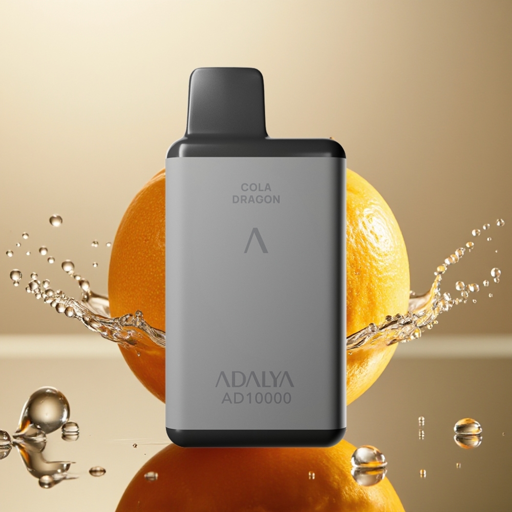 Adalya AD 10000 Puf Dispozabilni Vape Berlin Night – Sivi Vesoljski, 14 ml E-tekočina, 2% Nikotina, USB-C