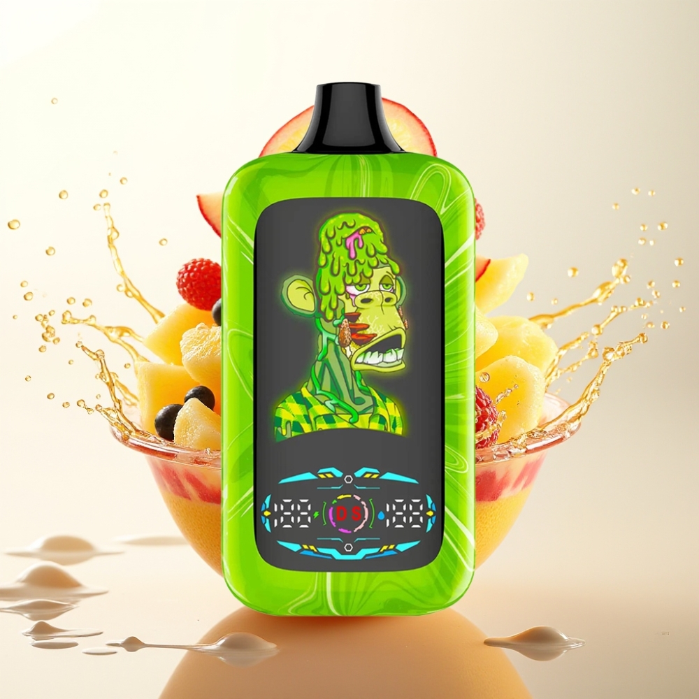 Fumot Digital Monkey 40000 Disposable Vape Tropska Mavrična Eksplozija – Dual Mesh Coil, 850mAh, Tip-C, 0-5% Nikotin