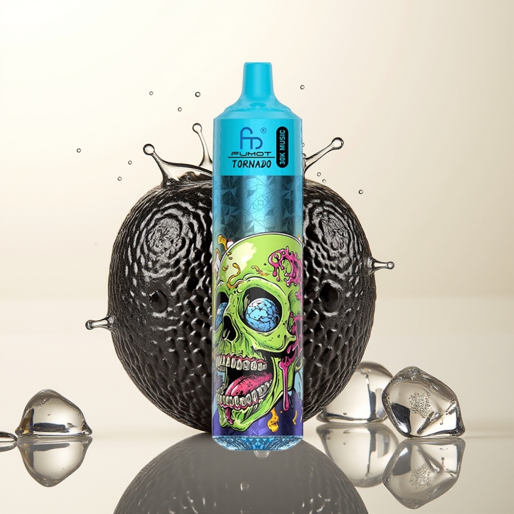 Fumot RandM Tornado 30000 Pufi – 30.000 vdihov, 30mL e-tekočina, 2%/5% nikotin, 1.0 Ohm mesh, 600mAh LED