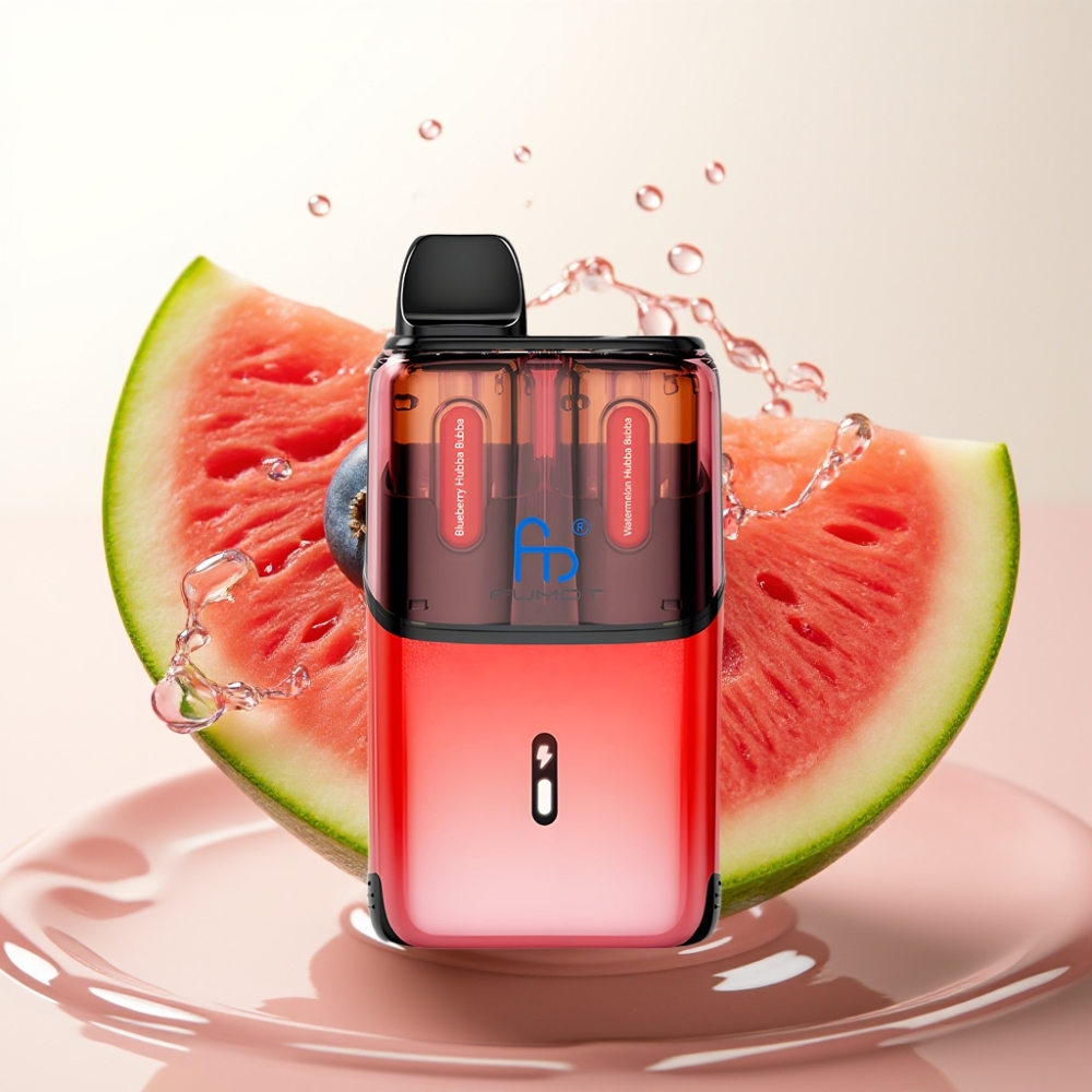 Fumot Ultra T32000 Enkratna E-cigareta Blueberry Hubba Bubba - Watermelon Hubba Bubba