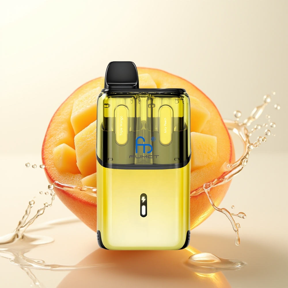 Fumot Ultra T32000 Enkratna E-cigareta Trojni Mango - Sočna Breskev