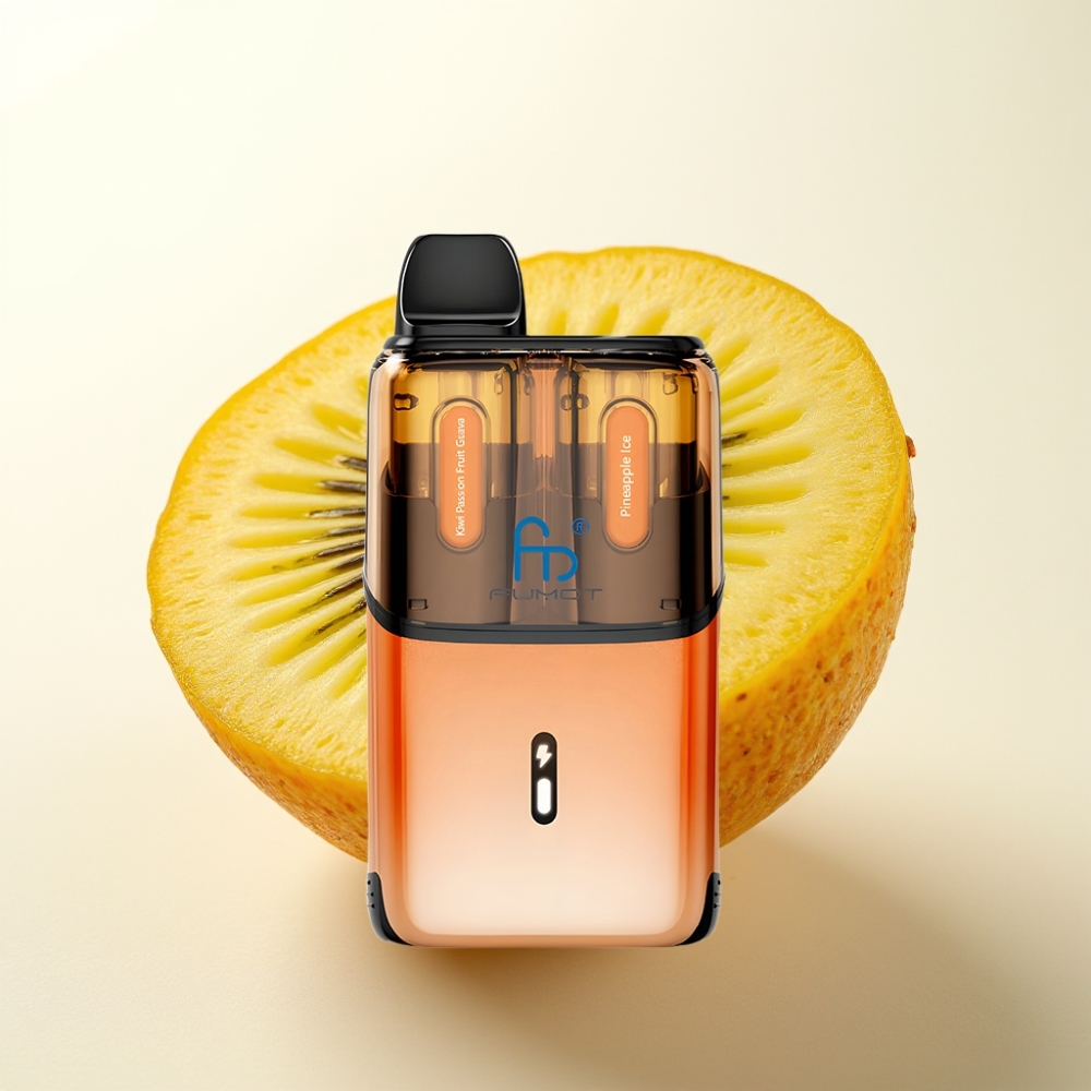 Fumot Ultra T32000 Enkratna Vape Kivi Pasijonka Guava - Ananas Led z 24ml E-tekočine, 800mAh, Type-C, 20mg Nikotina