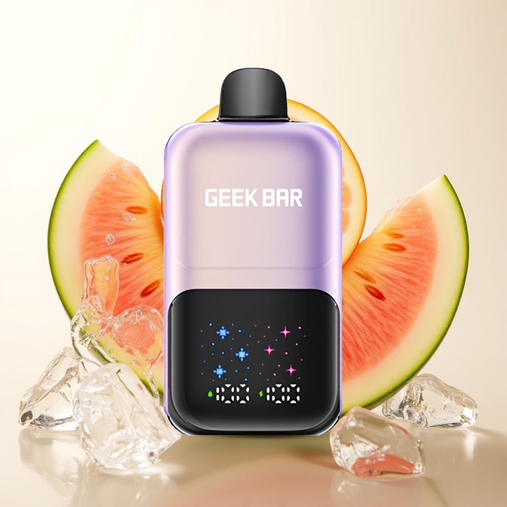 GEEK BAR 2GO 20ml 50.000 Pufov Dve Seriji Enkratna E-cigareta Peach Mango Watermelon Ice