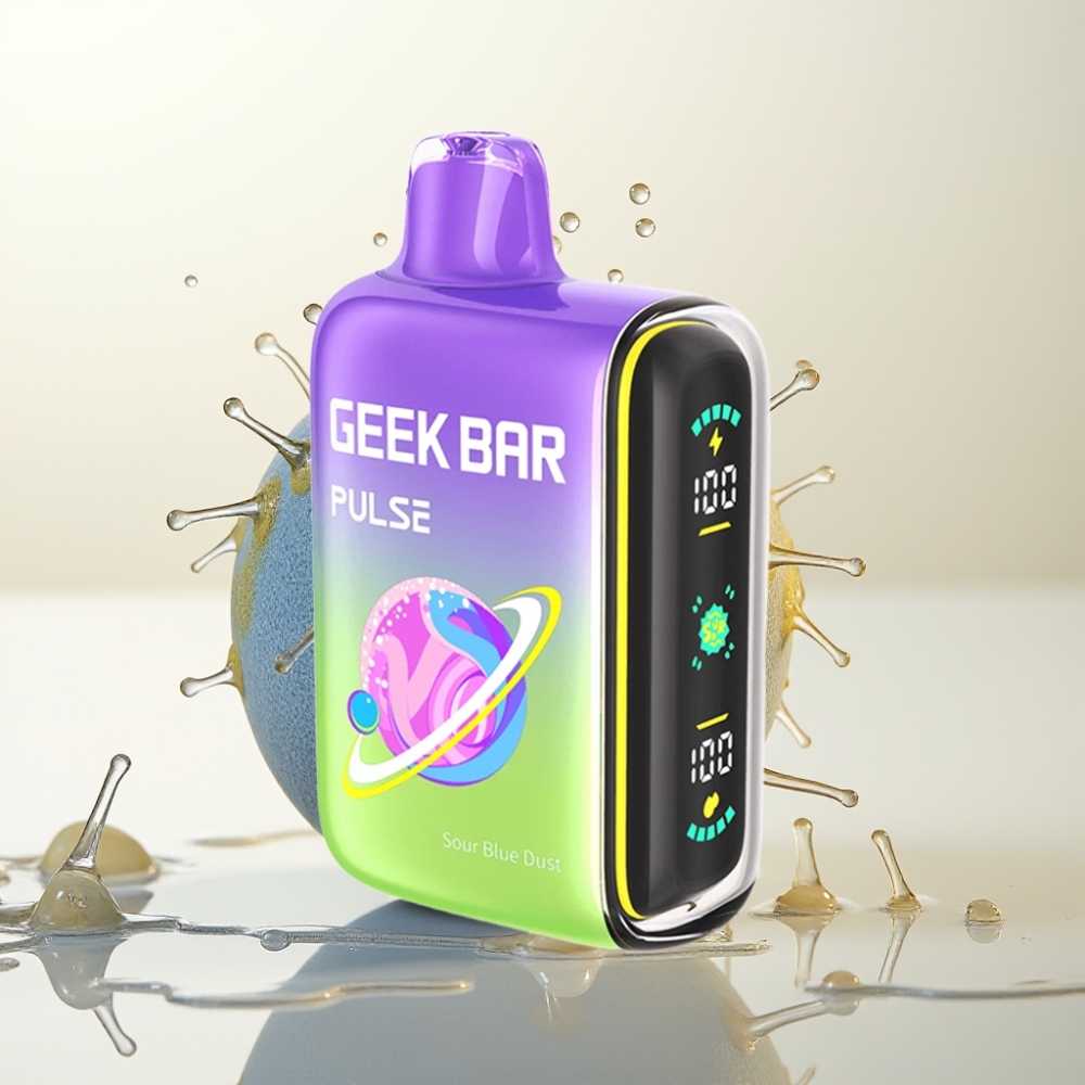 Geek Bar Pulse 15000 Pofov Kisle Izdaje Disposable Vape – 16ML, 5% Nikotin, Nastavljiv Pretok Zraka, 650 mAh Baterija, USB Type-C