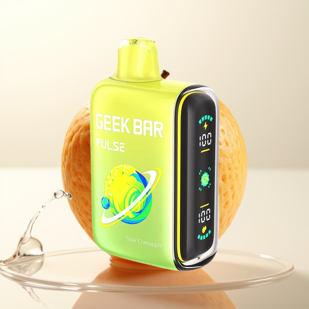 Geek Bar Pulse 15000 Pofov Kisle Izdaje Disposable Vape – 16ML, 5% Nikotin, Nastavljiv Pretok Zraka, 650 mAh Baterija, USB Type-C