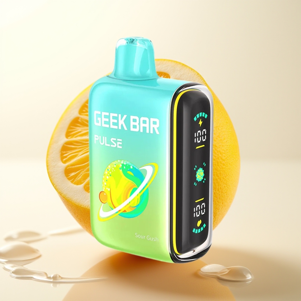 Geek Bar Pulse 15000 Pofov Kisle Izdaje Disposable Vape – 16ML, 5% Nikotin, Nastavljiv Pretok Zraka, 650 mAh Baterija, USB Type-C