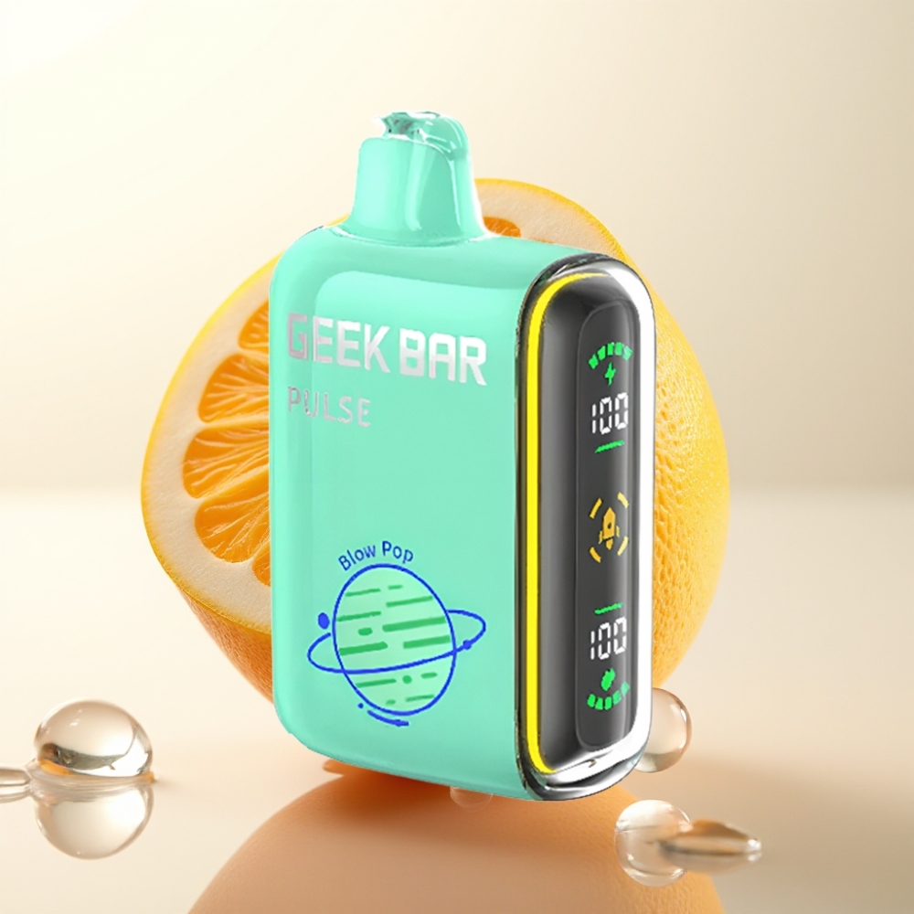 Geek Bar Pulse 15000 Puffov Planet Edition – 16ML, 5% Nikotina, Nastavljiv Pretok Zraka, 650 mAh, USB Type-C