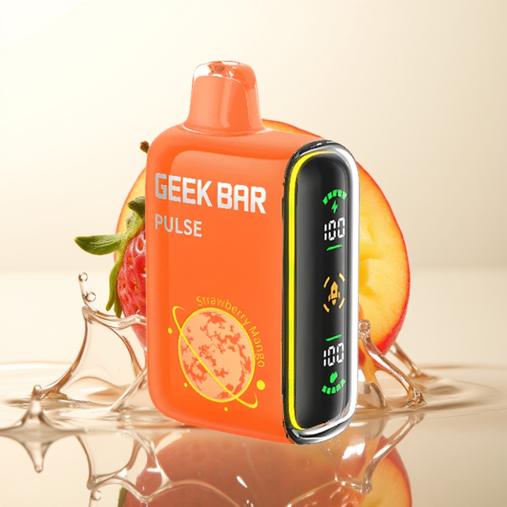 Geek Bar Pulse 15000 Puffov Planet Edition – 16ML, 5% Nikotina, Nastavljiv Pretok Zraka, 650 mAh, USB Type-C