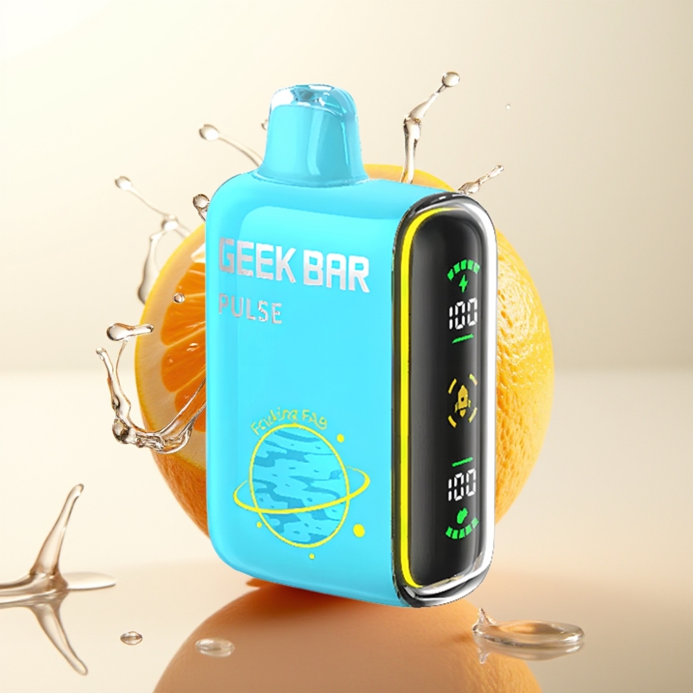 Geek Bar Pulse 15000 Puffov Planet Edition – 16ML, 5% Nikotina, Nastavljiv Pretok Zraka, 650 mAh, USB Type-C