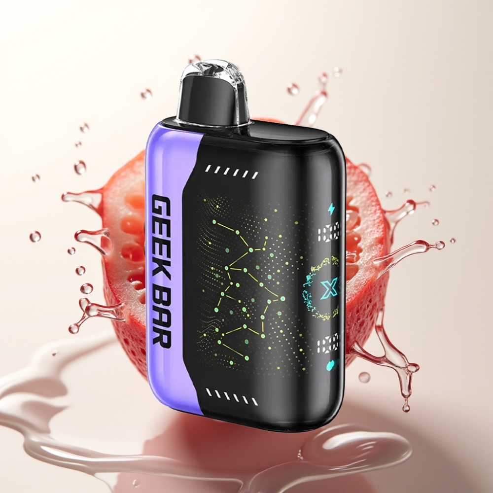 Geek Bar Pulse X 25000 Pufov Disposable Vape – Standardna Različica: 25000 Pufov, 18mL E-Tekočine, Dual Mesh Coil, USB-C, 0-5% Nikotina