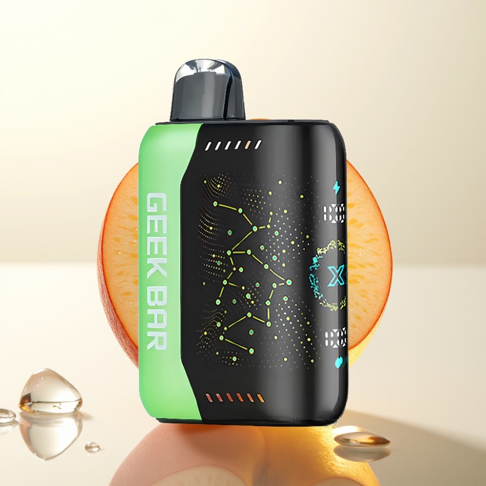 Geek Bar Pulse X 25000 Pufov Disposable Vape – Standardna Različica: 25000 Pufov, 18mL E-Tekočine, Dual Mesh Coil, USB-C, 0-5% Nikotina