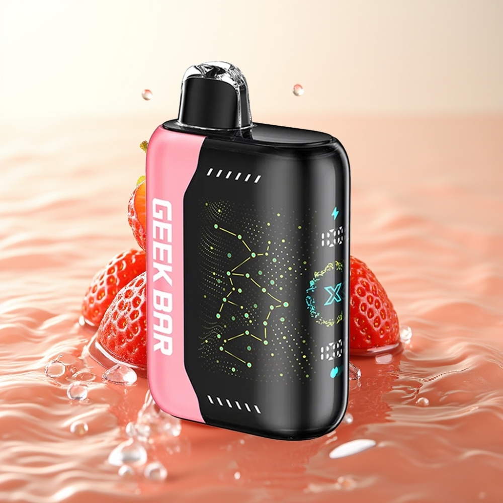 Geek Bar Pulse X 25000 Pufov Disposable Vape – Standardna Različica: 25000 Pufov, 18mL E-Tekočine, Dual Mesh Coil, USB-C, 0-5% Nikotina