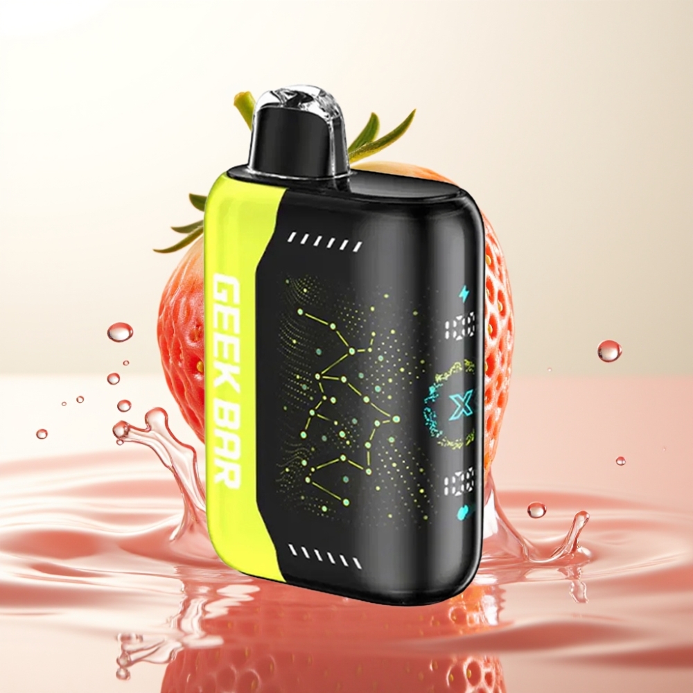 Geek Bar Pulse X 25000 Pufov Disposable Vape – Standardna Različica: 25000 Pufov, 18mL E-Tekočine, Dual Mesh Coil, USB-C, 0-5% Nikotina