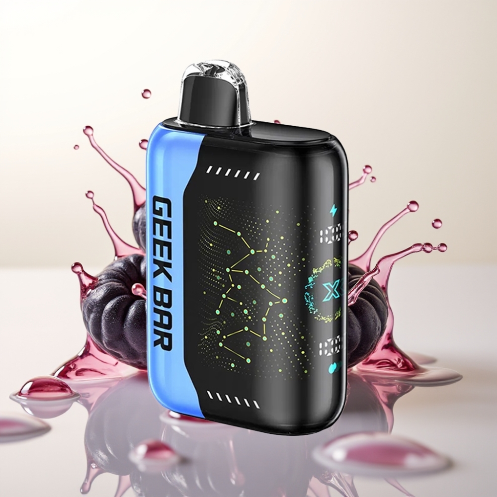 Geek Bar Pulse X 25000 Pufov Disposable Vape – Standardna Različica: 25000 Pufov, 18mL E-Tekočine, Dual Mesh Coil, USB-C, 0-5% Nikotina