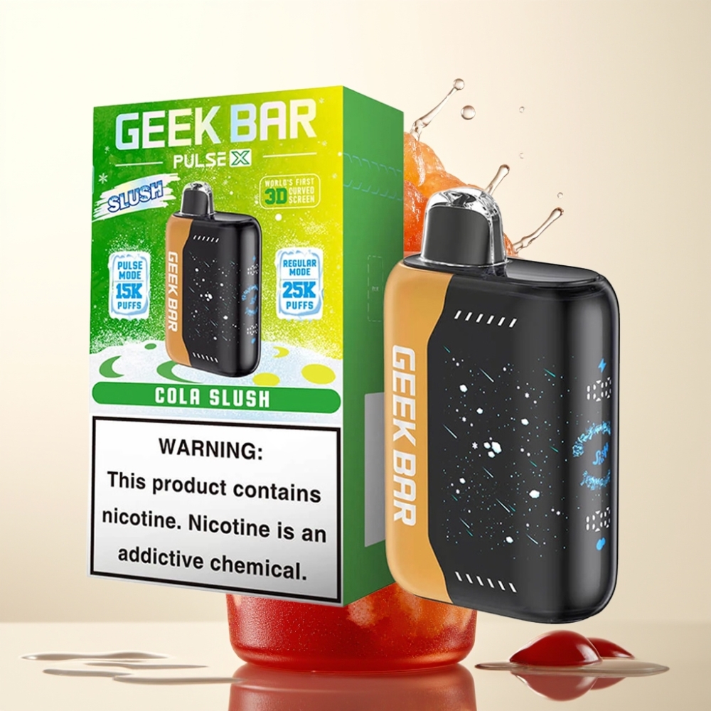 Geek Bar Pulse X 25000 Pufov Slush Edition – 18mL, Dual Mesh, USB-C, 0-5% Nikotina