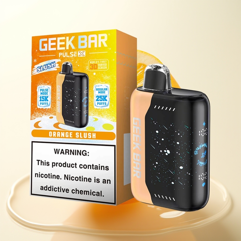 Geek Bar Pulse X 25000 Pufov Slush Edition – 18mL, Dual Mesh, USB-C, 0-5% Nikotina