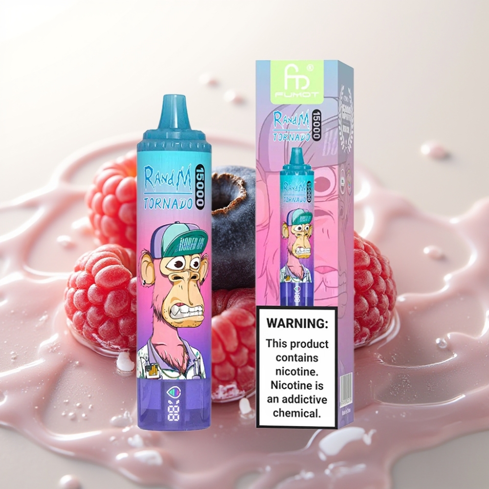 RandM Fumot Tornado 15000 Pufi Enkratna Vape Borovnica Malina