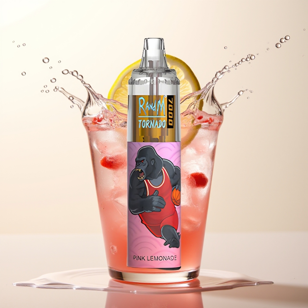 RandM Fumot Tornado 7000 Disposable Vape Pink Lemonade
