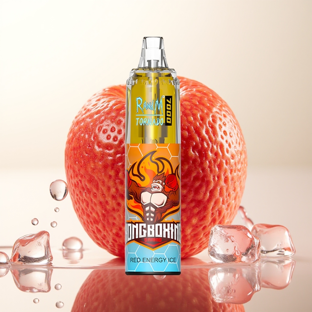 RandM Fumot Tornado 7000 Disposable Vape Red Energy Ice