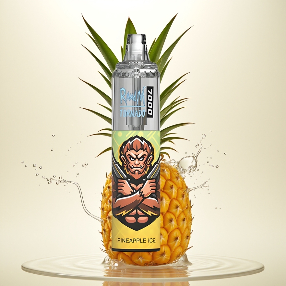 RandM Fumot Tornado 7000 Piškotov Ledeni Ananas