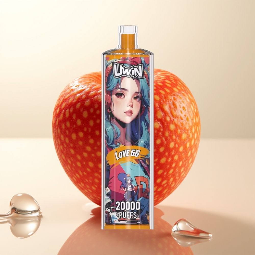 Uwin Shisha Hookah Crystal 20000 Puffs Ljubezen 66 in Uwin Shisha Hookah Crystal 20000 Puffs
