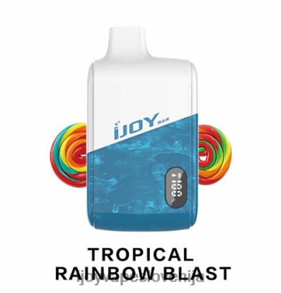 iJOY Bar Vape TVF4X197 - iJOY Bar IC8000 za enkratno uporabo tropska mavrica