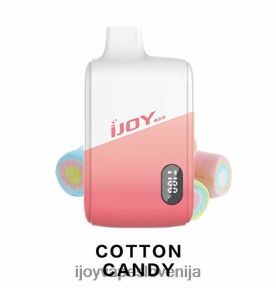iJOY Store TVF4X184 - iJOY Bar IC8000 za enkratno uporabo sladkorna vata