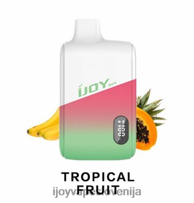 iJOY Vape Review TVF4X196 - iJOY Bar IC8000 za enkratno uporabo tropsko sadje
