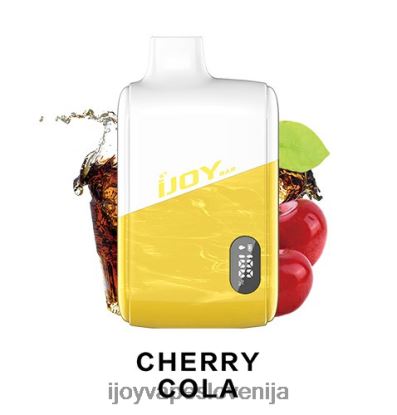 iJOY Vape Slovenija TVF4X181 - iJOY Bar IC8000 za enkratno uporabo češnjeva kola