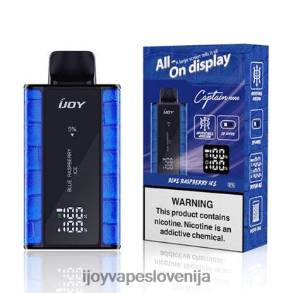 iJOY Vape Price TVF4X83 - iJOY Bar Captain za enkratno uporabo modra malina