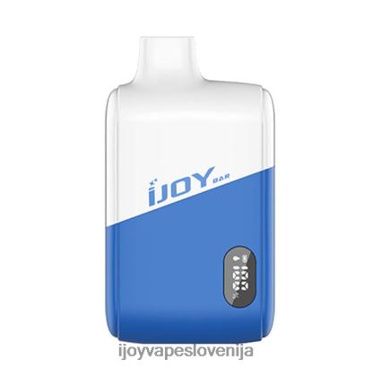 iJOY Vape Review TVF4X6 - iJOY Bar Smart Vape 8000 vpihov modri razz led
