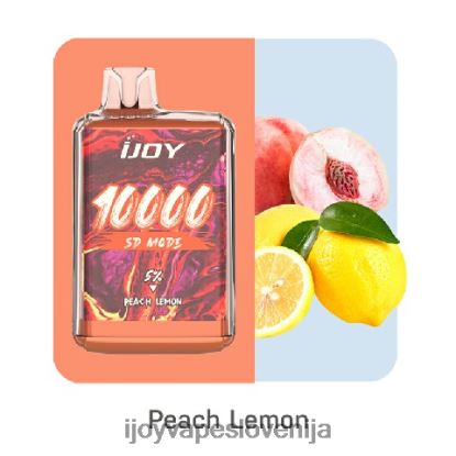 iJOY Bar Review TVF4X168 - iJOY Bar SD10000 za enkratno uporabo breskev limona