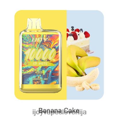 iJOY Vape Slovenija TVF4X161 - iJOY Bar SD10000 za enkratno uporabo bananina torta