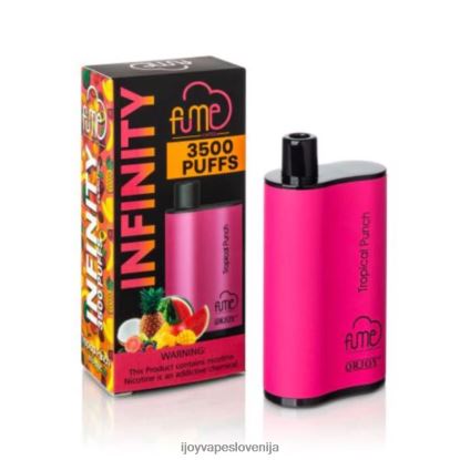 iJOY Bar Review TVF4X108 - iJOY Fume Infinity za enkratno uporabo 3500 vpihov | 12 ml tropski punč