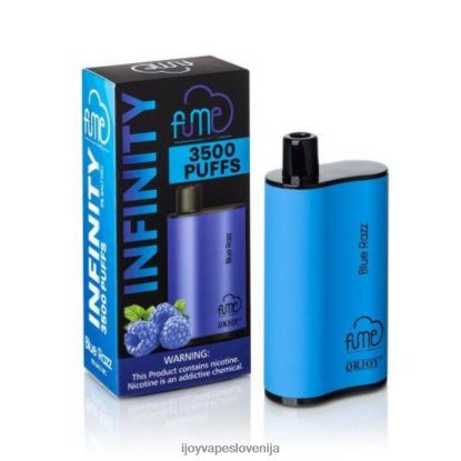 iJOY Bar Review TVF4X68 - iJOY Fume Infinity za enkratno uporabo 3500 vpihov | 12 ml modra razz