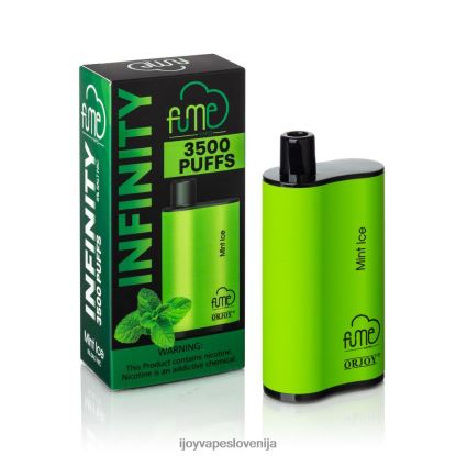 iJOY Vape Price TVF4X103 - iJOY Fume Infinity za enkratno uporabo 3500 vpihov | 12 ml metin led