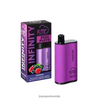 iJOY Vape Review TVF4X106 - iJOY Fume Infinity za enkratno uporabo 3500 vpihov | 12 ml vijoličen dež
