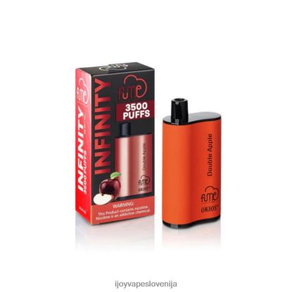 iJOY Vape Slovenija TVF4X101 - iJOY Fume Infinity za enkratno uporabo 3500 vpihov | 12 ml dvojno jabolko