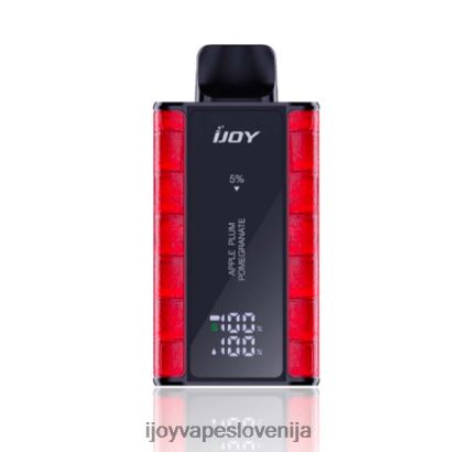 iJOY Disposable Vape TVF4X29 - iJOY Captain 10000 vape jabolko slive granatno jabolko