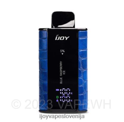 iJOY Vape Ljubljana TVF4X32 - iJOY Captain 10000 vape modri malinov led
