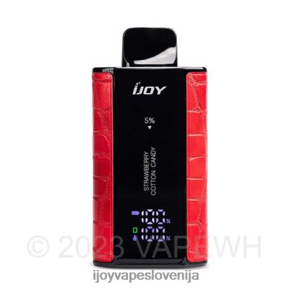 iJOY Vape Review TVF4X46 - iJOY Captain 10000 vape jagodna sladka vata