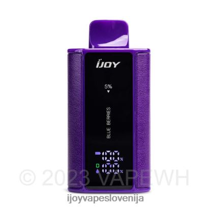 iJOY Vape Slovenija TVF4X31 - iJOY Captain 10000 vape modre jagode